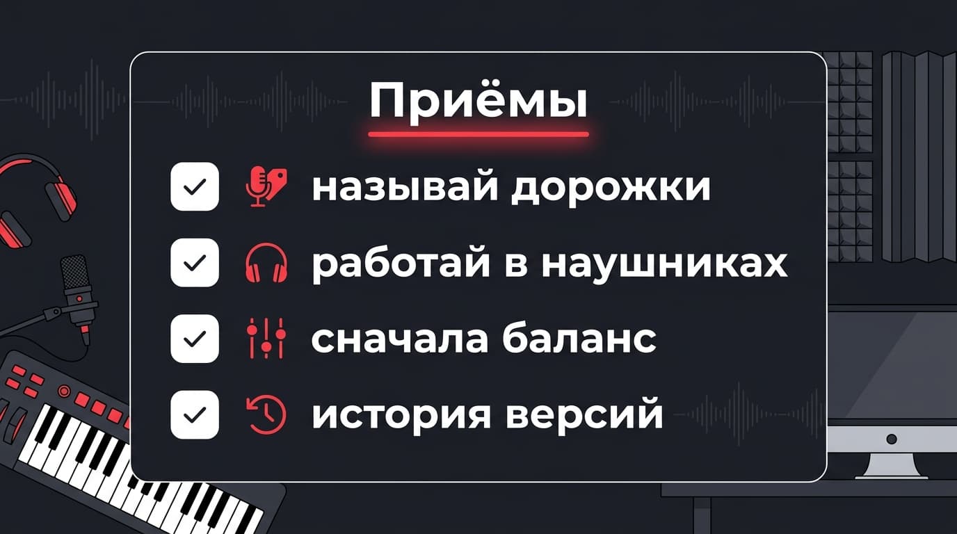 BandLab для начинающих: как выстроить рабочий процесс и не утонуть в дорожках — фото 2