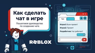 Как сделать чат в Roblox: добавляем TextChatService в свою игру