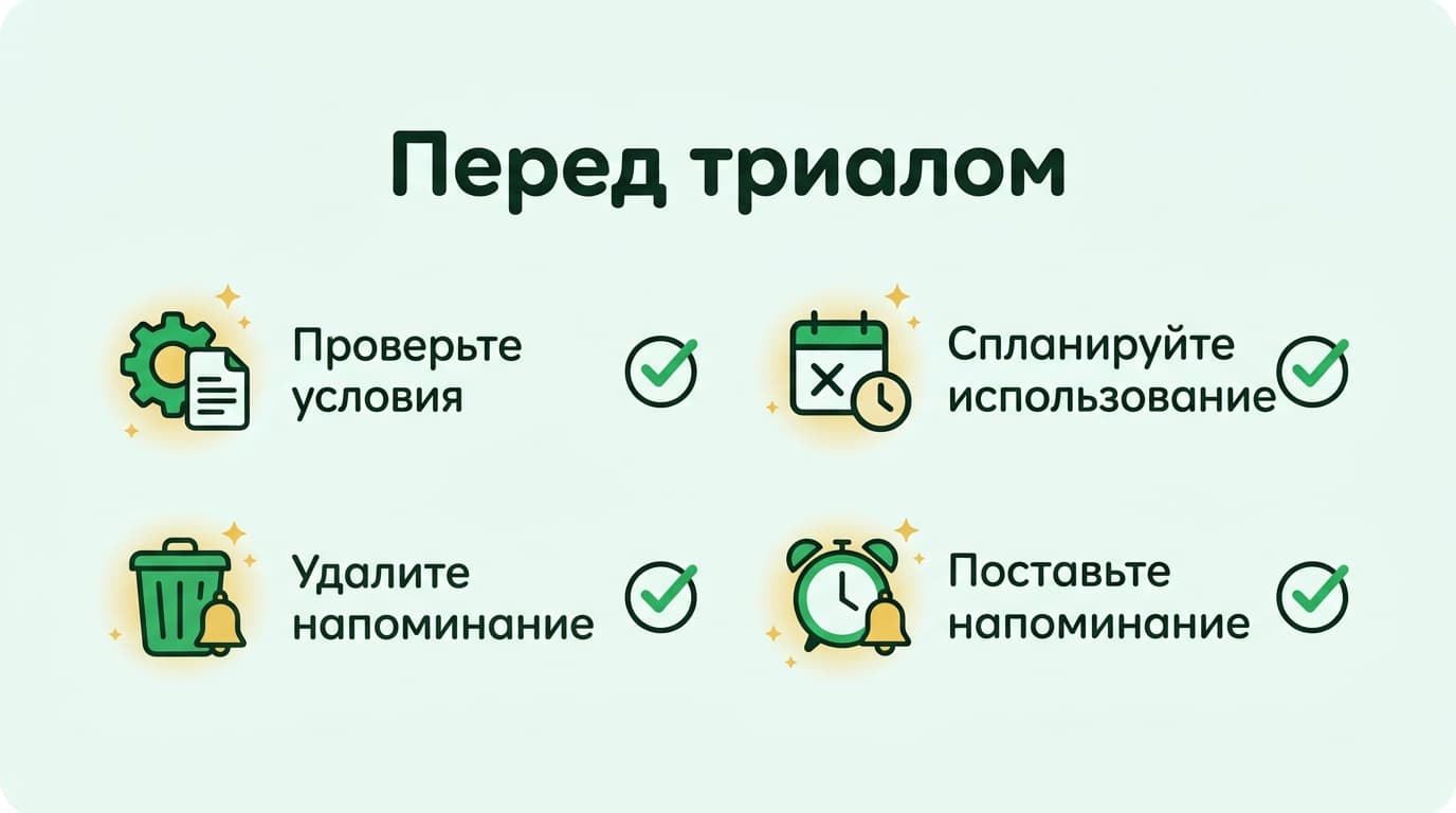 Как оформить бесплатную подписку и не попасть на списание в 2026 году — фото 5