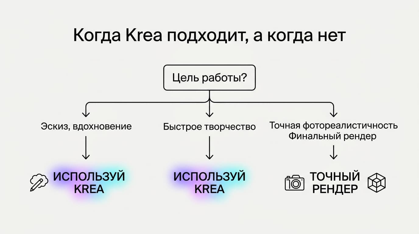 Krea для архитектуры и интерьеров: как получить рендер за минуту — фото 6