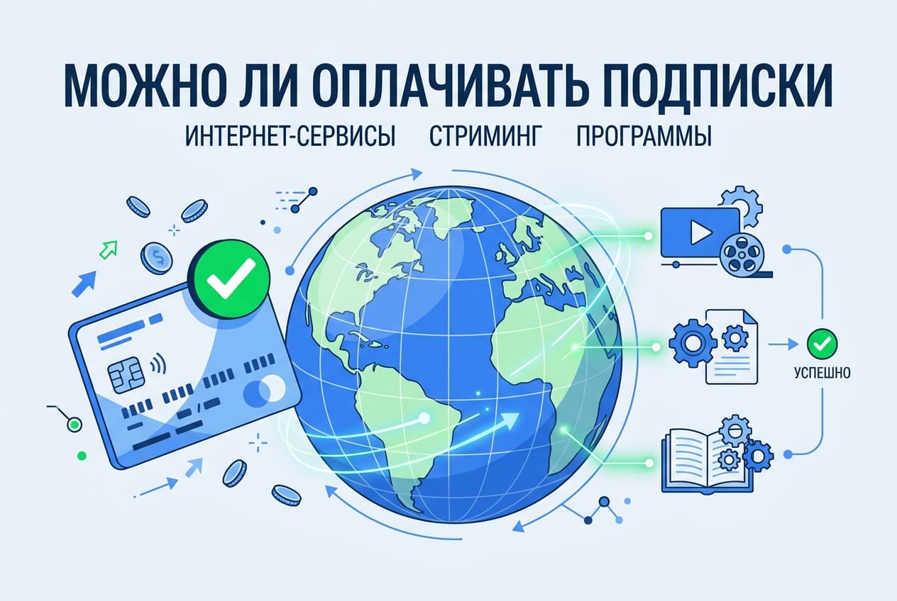 Можно ли оплачивать подписки из России в 2026 году: да, и вот как