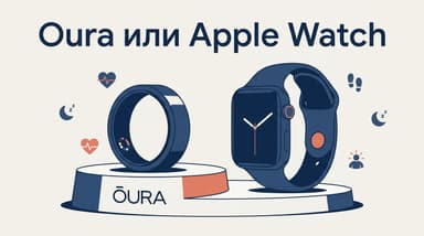 Кольцо Oura против Apple Watch: что действительно точнее следит за сном и здоровьем