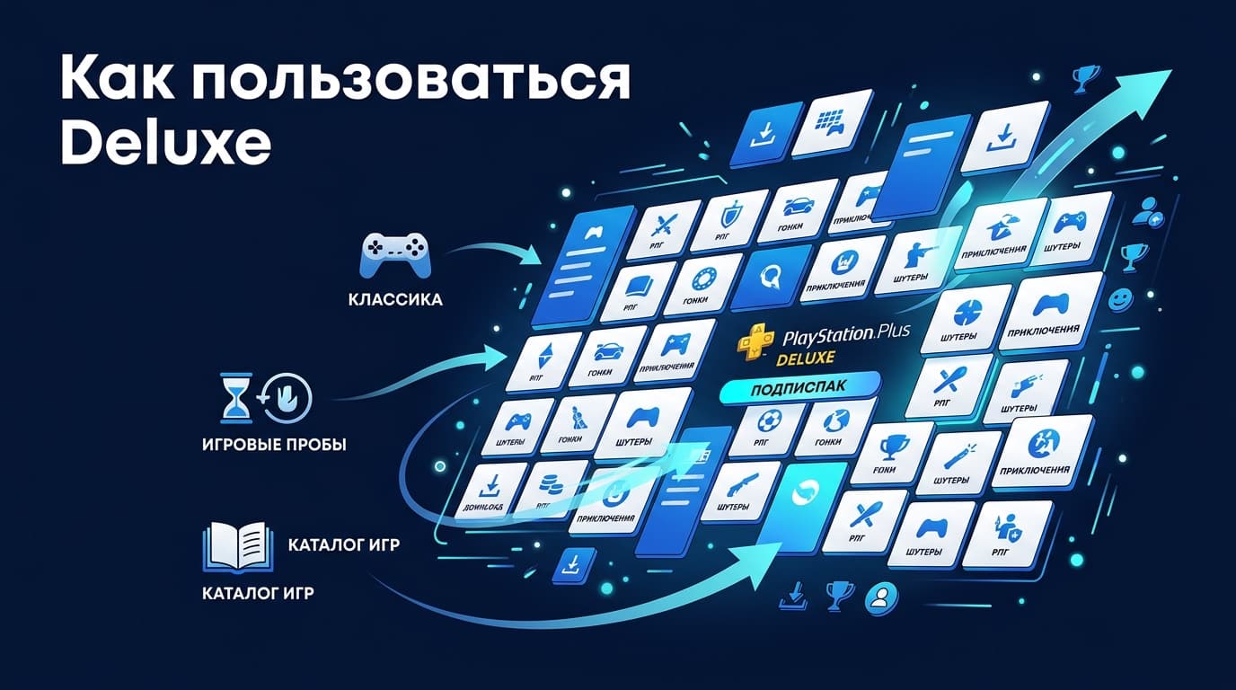 Как пользоваться подпиской PS Plus Deluxe: выжимаем максимум из тарифа