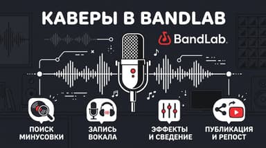 Кавер в BandLab с нуля: как записать вокал на минус и не влететь с авторскими правами
