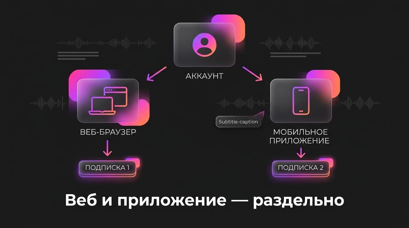Как оформить подписку Captions из России в 2026 году? — фото 3