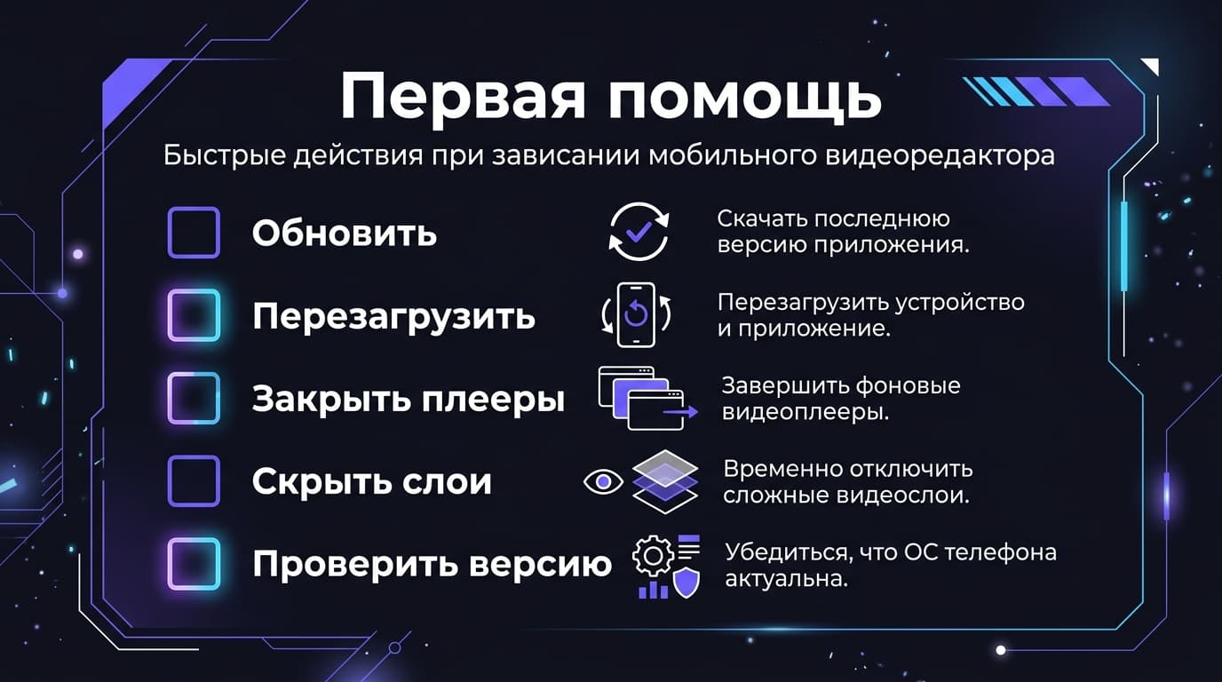 Что делать, если лагает Alight Motion: от разрешения проекта до тяжёлых эффектов — фото 1