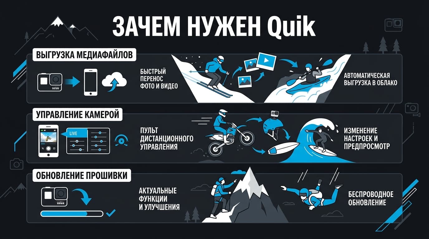 Как установить GoPro Quik в России: рабочие способы и обходные пути — фото 1