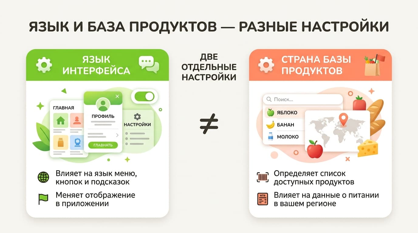 Как поменять язык в Yazio: пошаговая инструкция для iOS и Android — фото 6