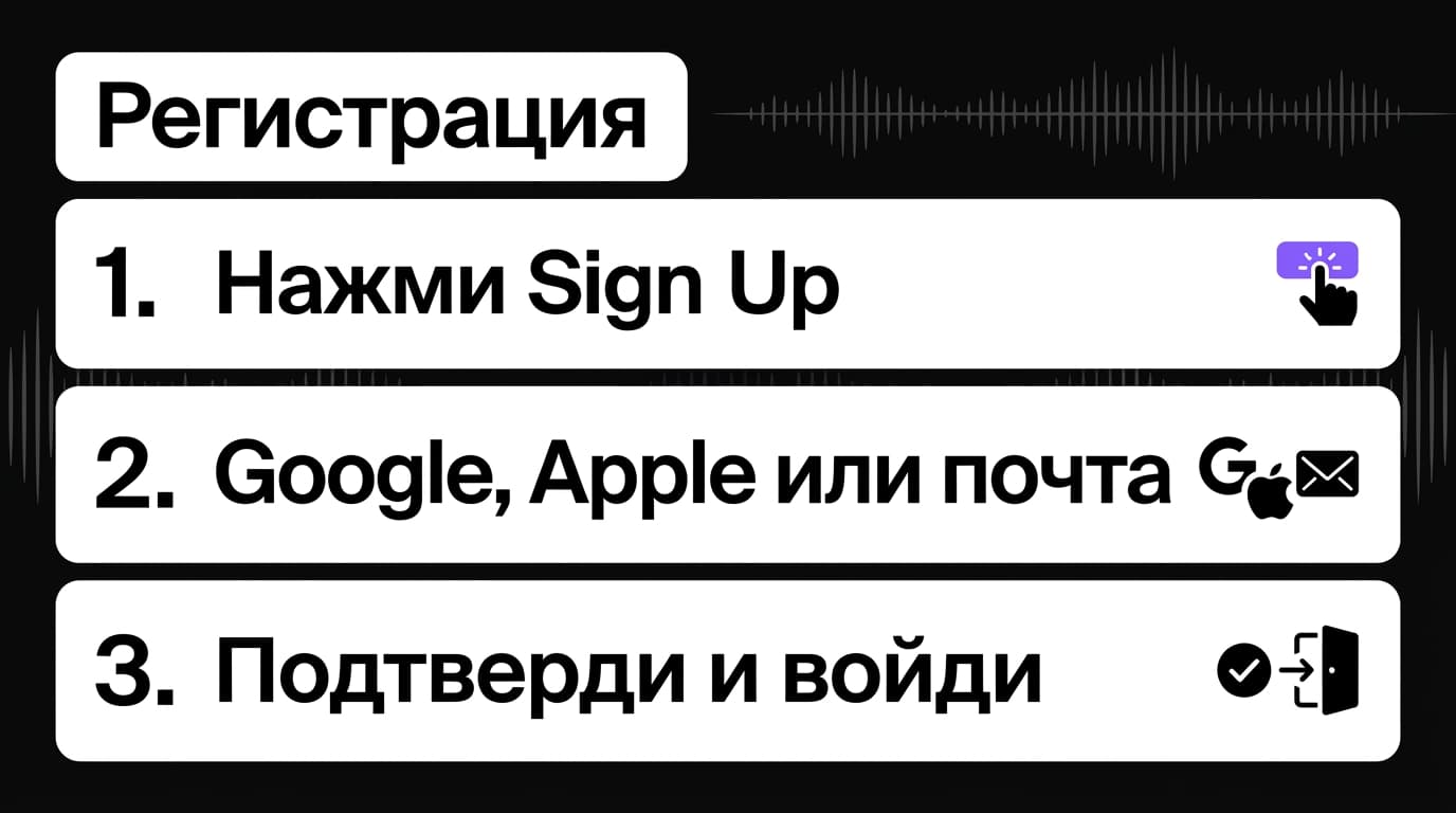 Регистрация в Suno: как создать аккаунт и начать генерировать музыку без VPN — фото 1