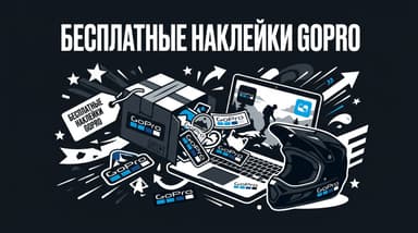 Как заказать бесплатные наклейки GoPro: правда, подвох и пошаговый разбор