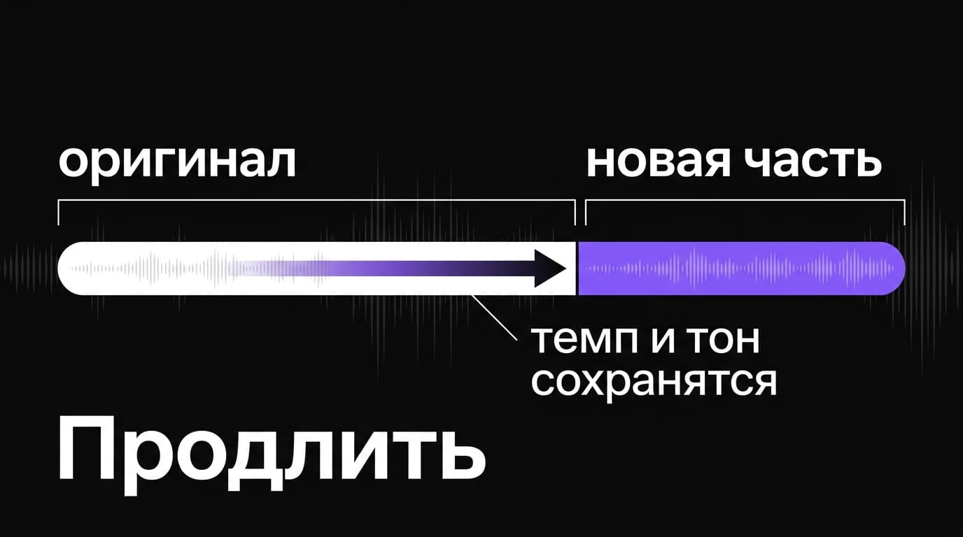 Как доработать готовый трек в Suno, не переделывая песню заново: Replace Section, Extend, Crop и Cover — фото 3