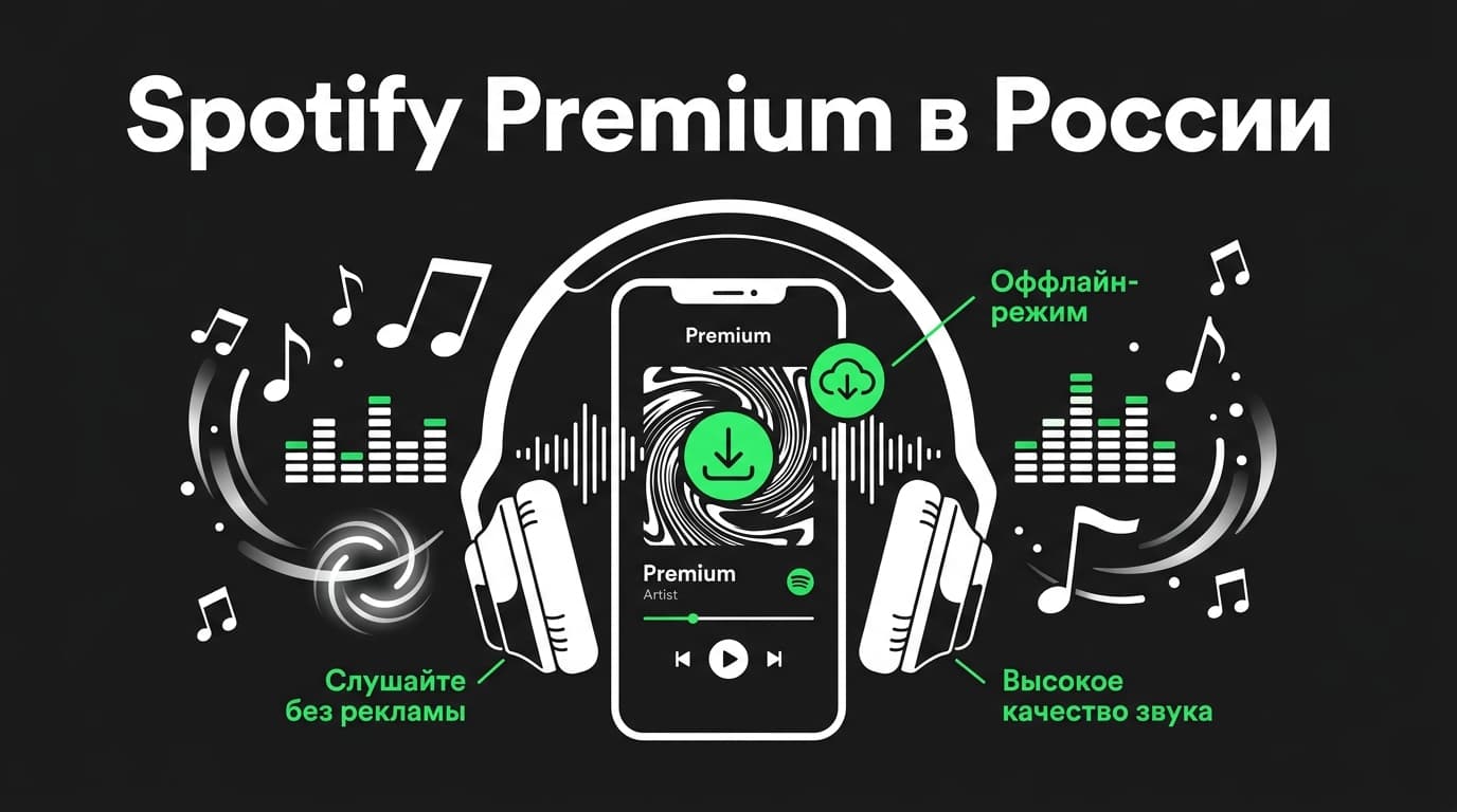 Как оформить подписку Spotify Premium в России: тарифы, пробный период и продление