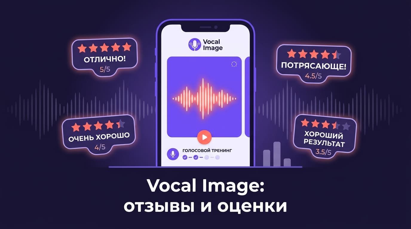 Vocal Image: отзывы из App Store и Google Play, разбор оценок и цен