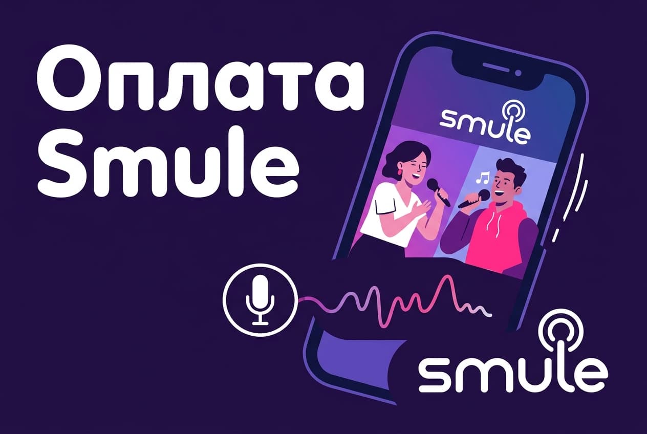 Как оплатить подписку Smule из России в 2026 году