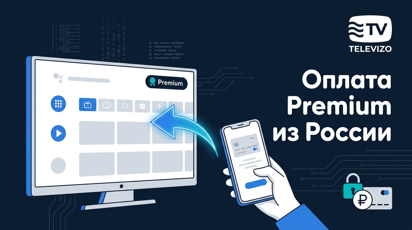 Как оплатить Televizo Premium из России в 2026 году: рабочие способы