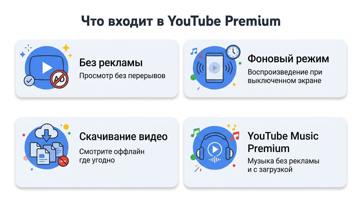 Как оформить подписку Google из России: One, YouTube Premium и Play — фото 3
