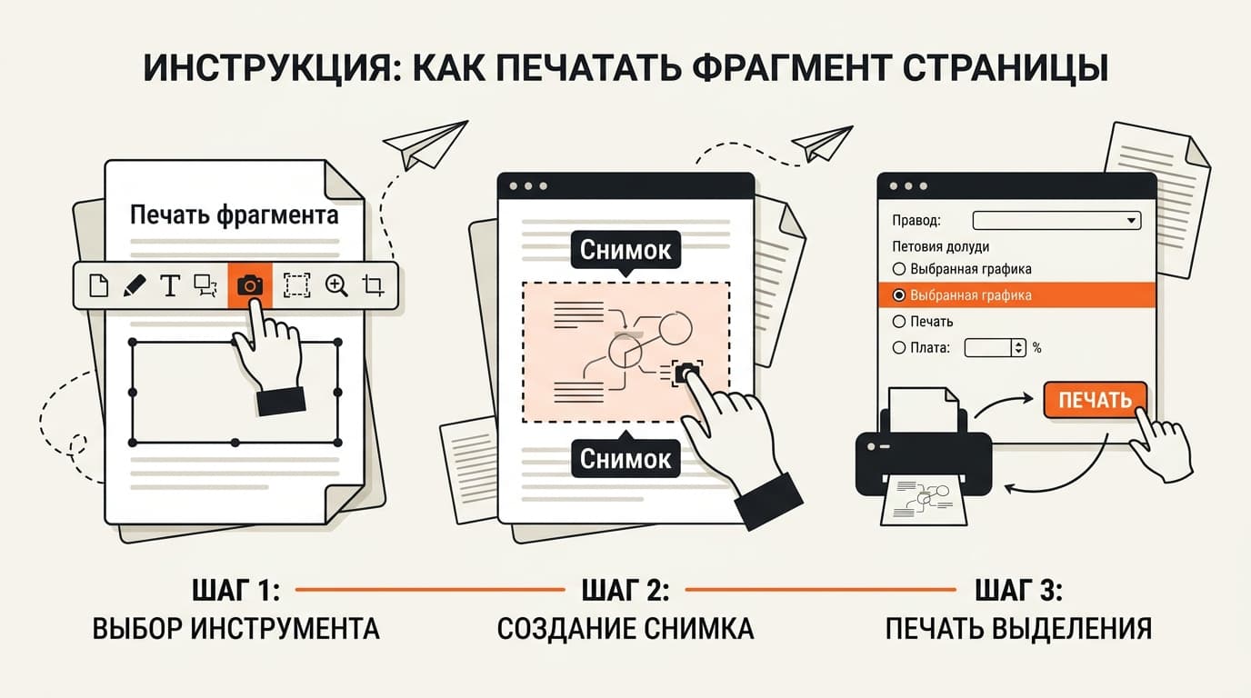 Как распечатать документ PDF в Foxit Reader: обычная печать, пакетная и по фрагментам — фото 3