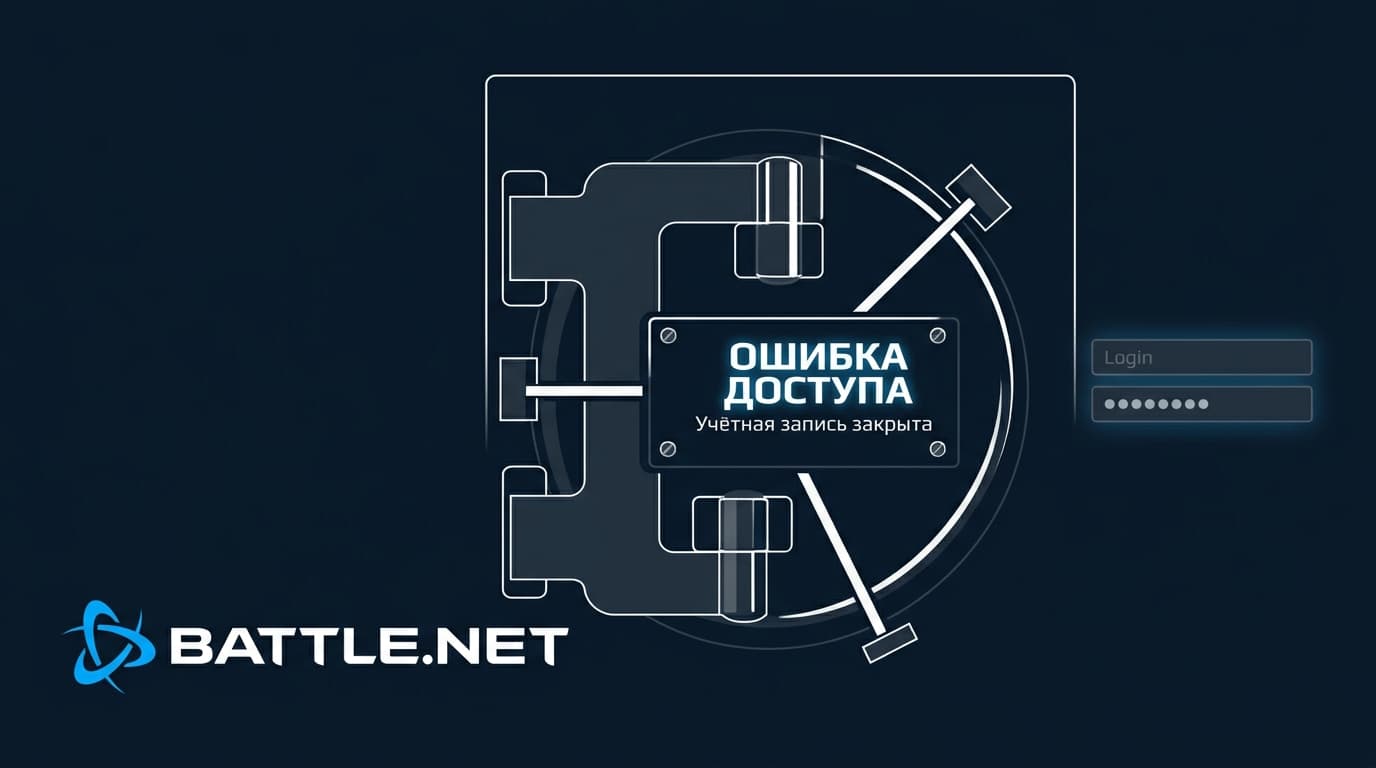 BLZBNTTAS00000006: что означает код и как разблокировать учётную запись Battle.net