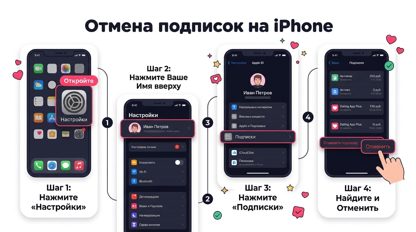 Как отменить подписку Twinby: три кассы, три разных пути и проверка, что деньги больше не уходят — фото 3