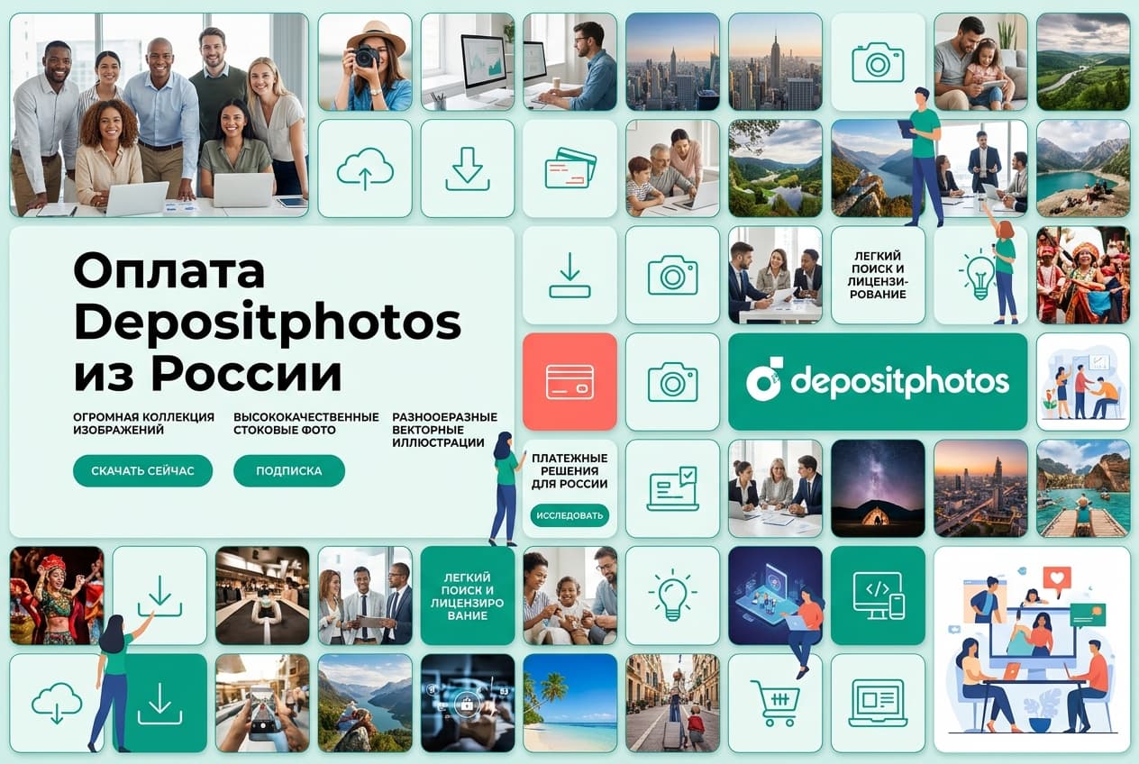 Как оформить подписку Depositphotos из России в 2026 году: без зарубежной карты