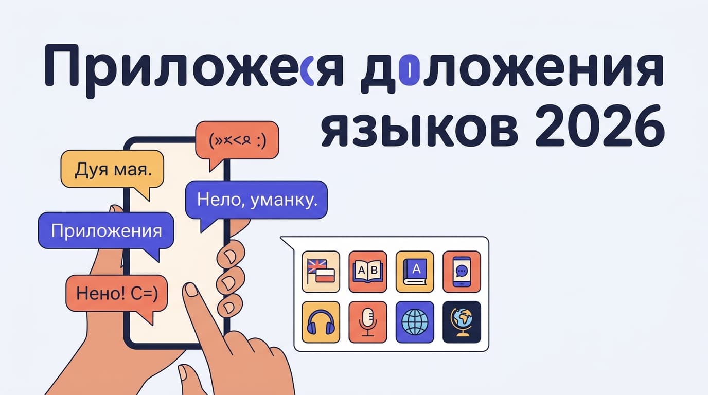 Топ приложений для изучения языков в 2026: какое выбрать под свою цель
