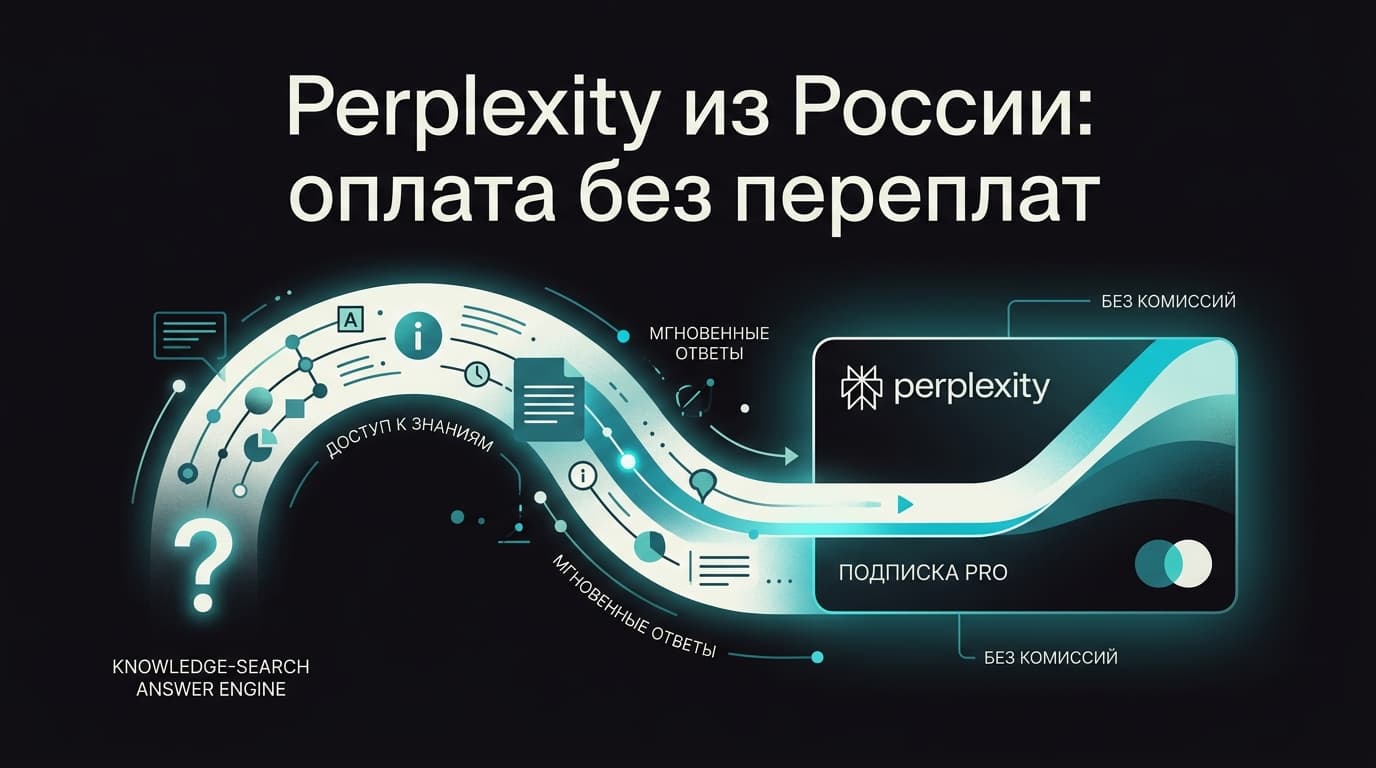 Как оплатить Perplexity из России в 2026 году и не переплатить за лишний тариф