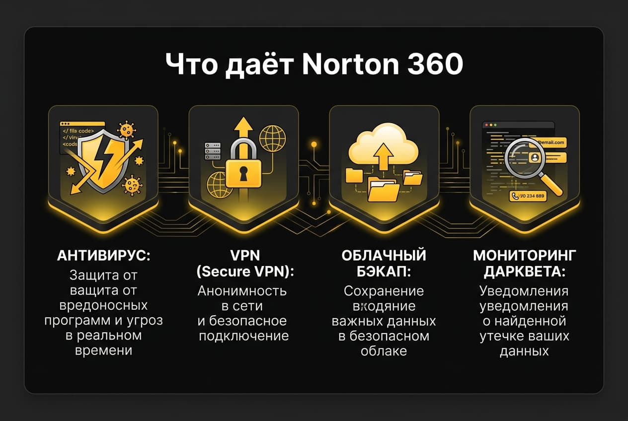 Как оформить подписку Norton 360 из России в 2026 году: без зарубежной карты — фото 1