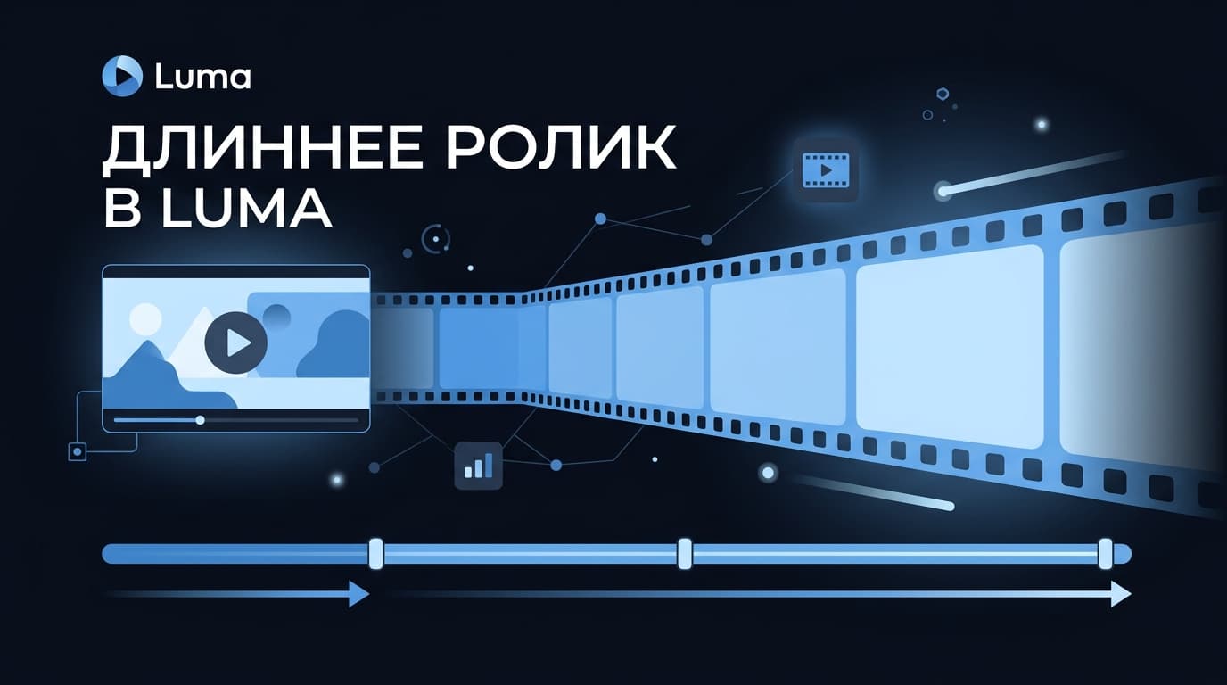 Функция Extend в Luma: продлеваем короткий ролик без потери качества