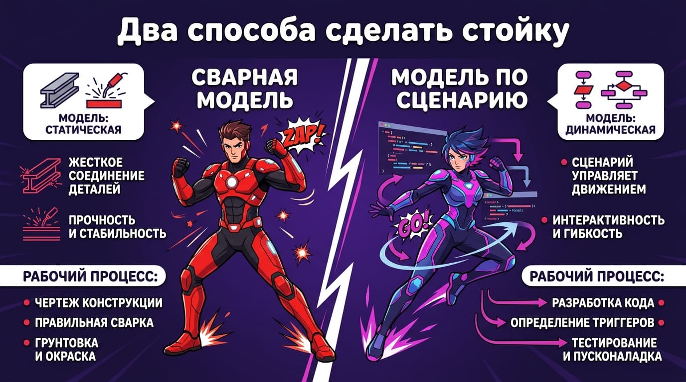 Как сделать стойку в Roblox Studio: два рабочих способа — фото 1