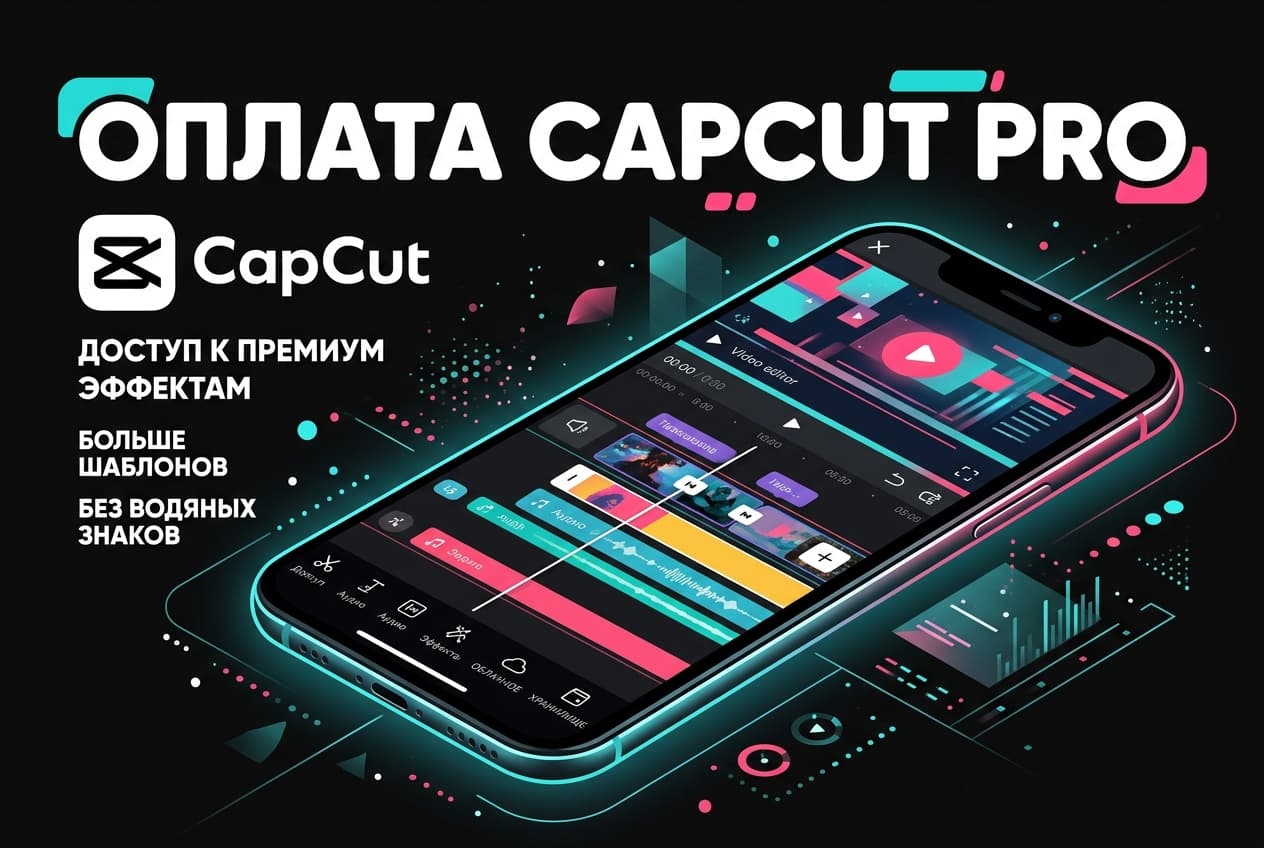 Как оплатить подписку CapCut Pro из России в 2026 году