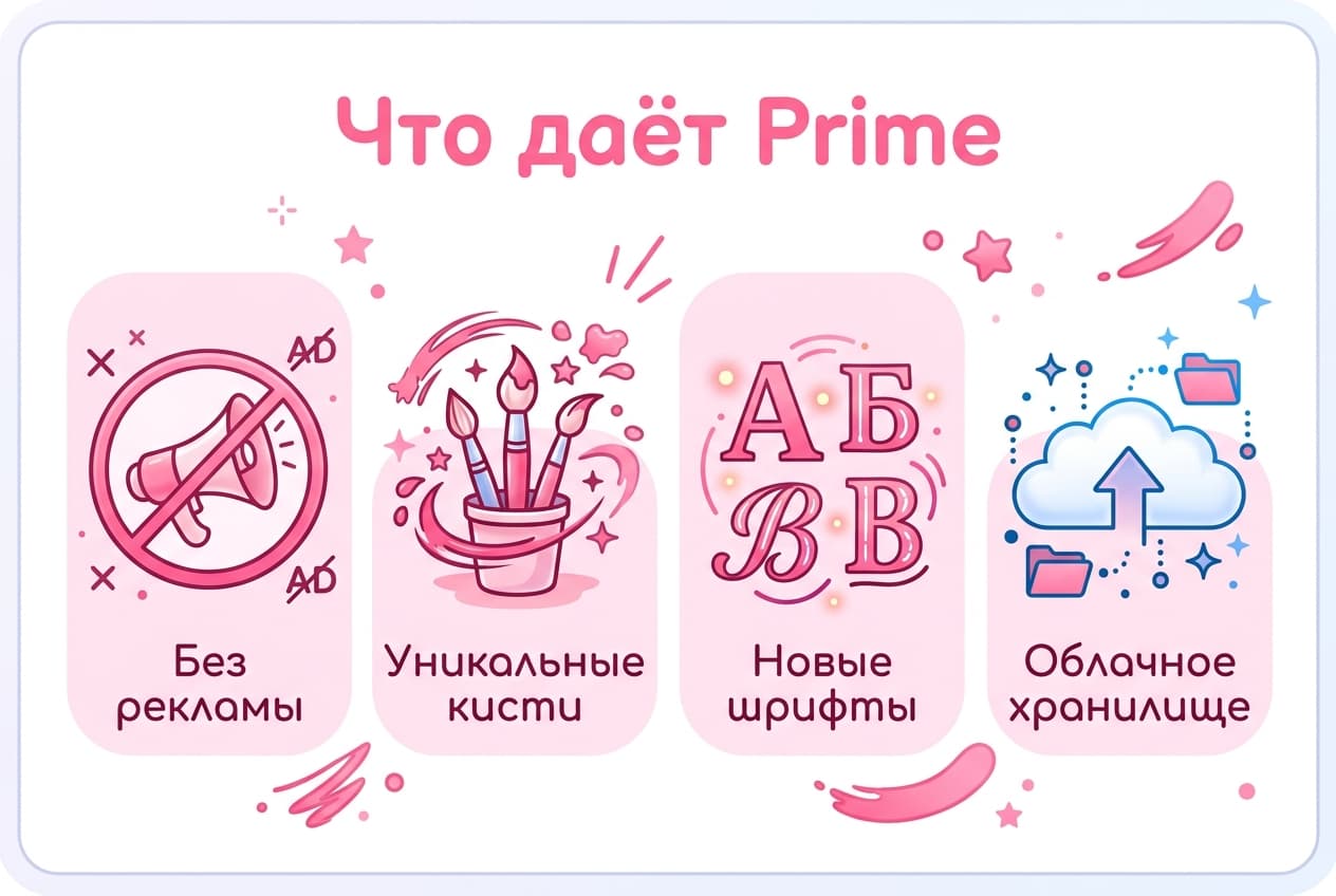 Как оплатить ibisPaint из России в 2026 году: подписку Prime без зарубежной карты — фото 1