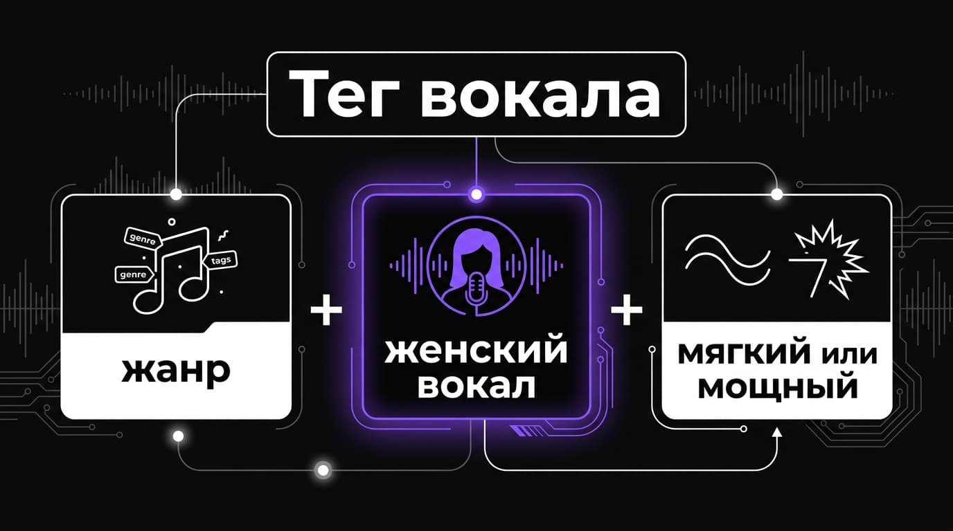 Женский вокал в Suno: как заставить нейросеть петь женским голосом и не сбиться на мужской — фото 1