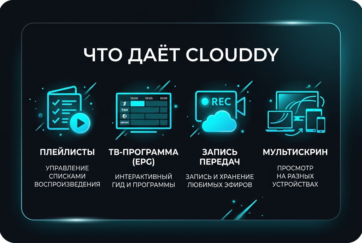 Как оплатить подписку на медиаплеер Clouddy из России в 2026 году — фото 1