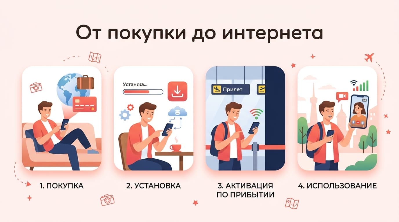 Как работает Airalo: eSIM для интернета в поездках простыми словами — фото 3