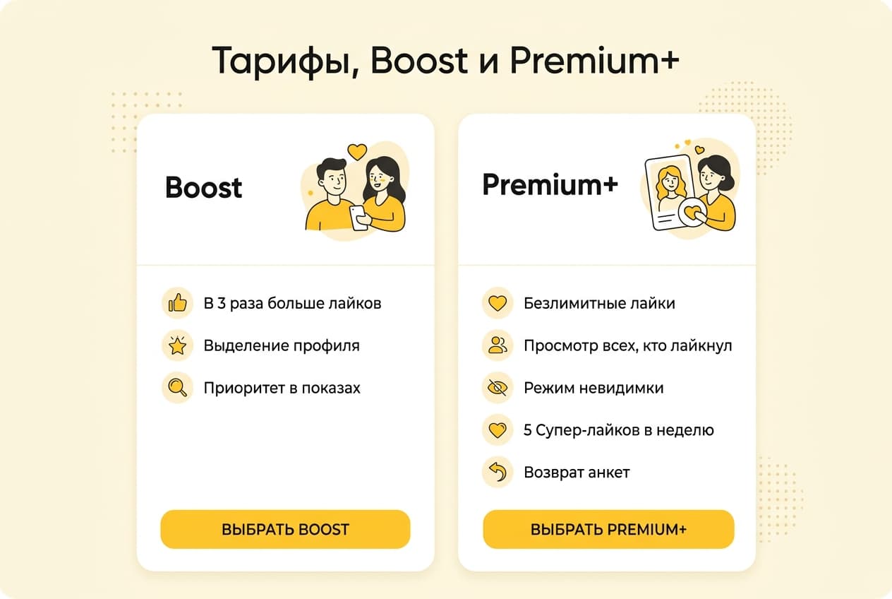 Как купить подписку Bumble из России в 2026 году: без зарубежной карты — фото 2