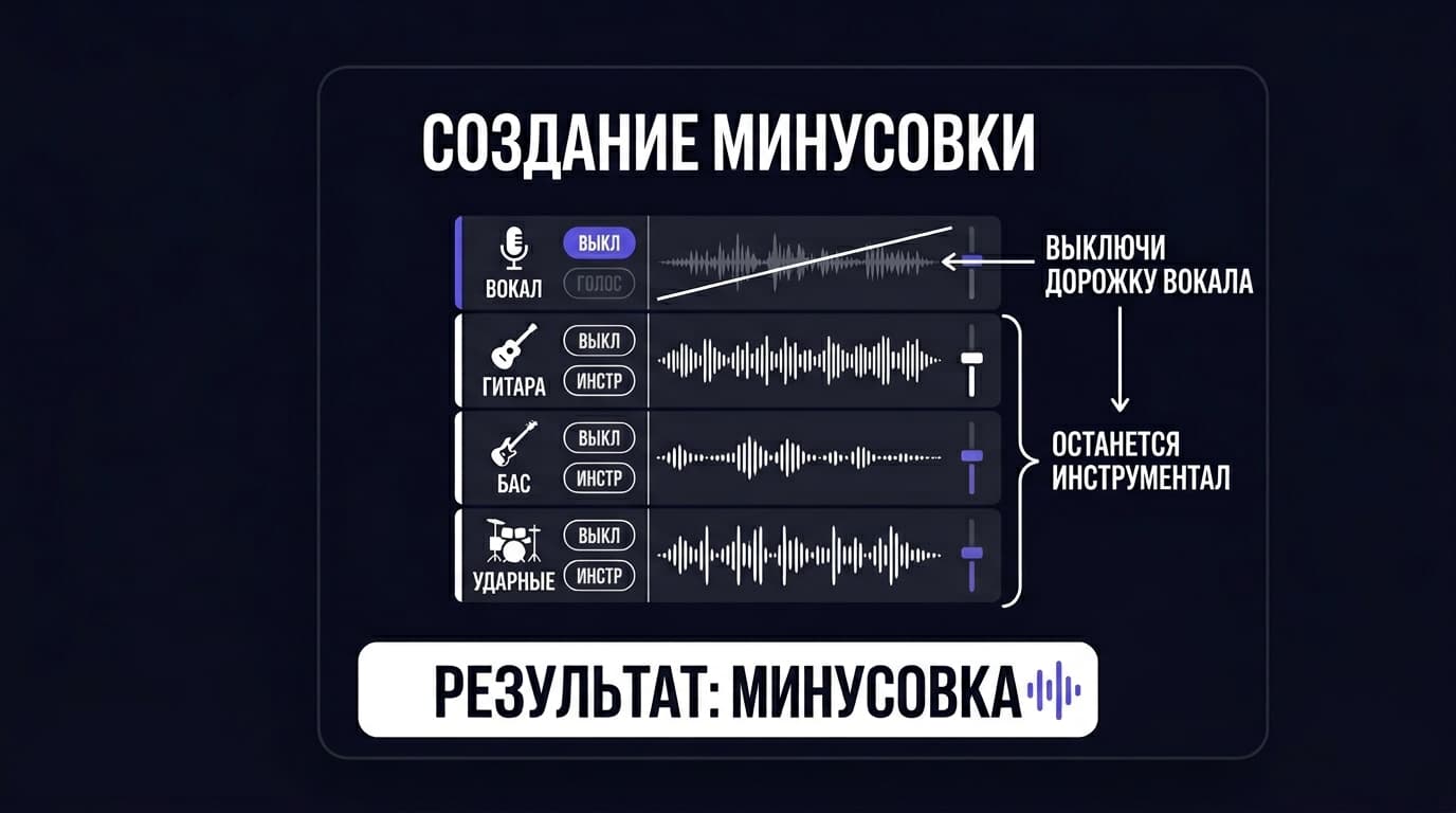 Moises: как разложить песню на дорожки, убрать вокал и получить минусовку — фото 2