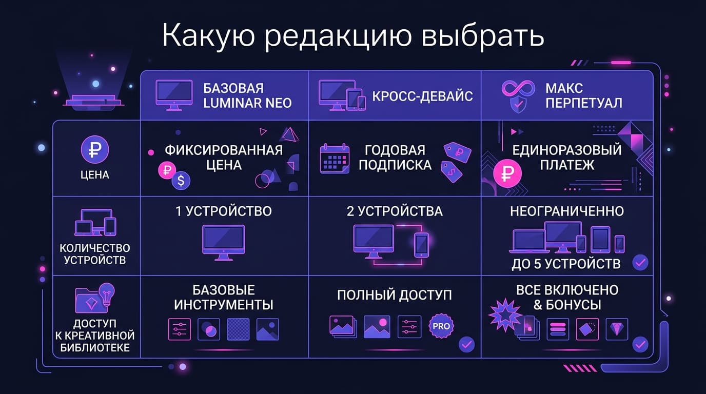 Как купить Luminar Neo (Skylum) из России в 2026 году? Разбор частых ошибок при выборе лицензии — фото 2