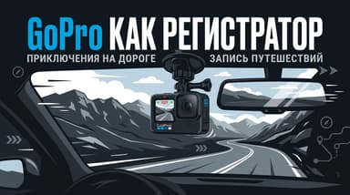 GoPro как видеорегистратор в машину: настройка, питание и подводные камни