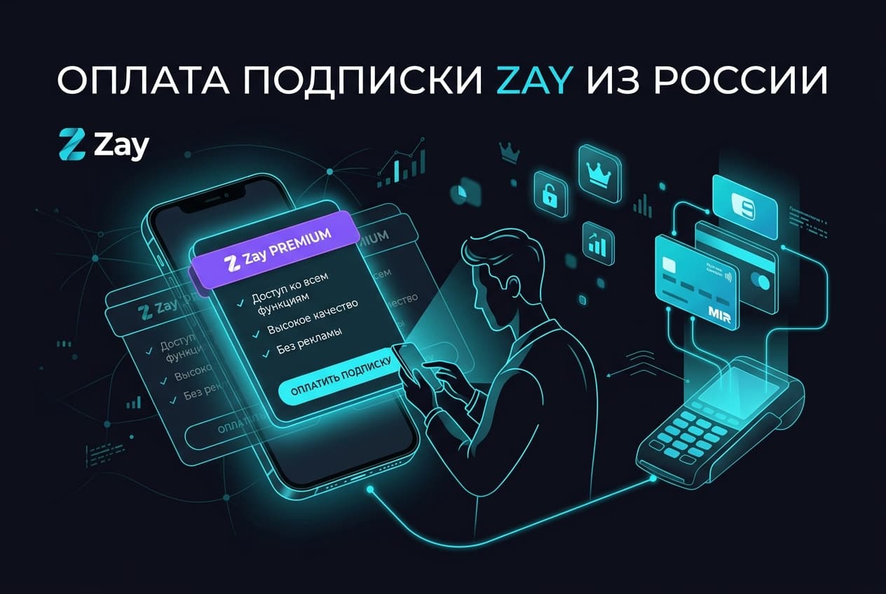 Возможно ли оплатить подписку Zay российской картой в 2026 году