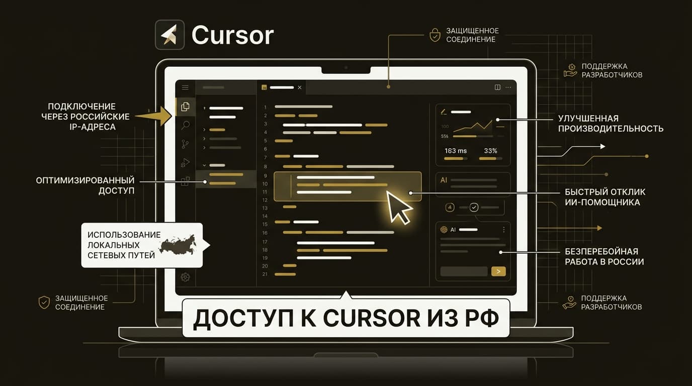 Доступ к Cursor из РФ: что важно знать