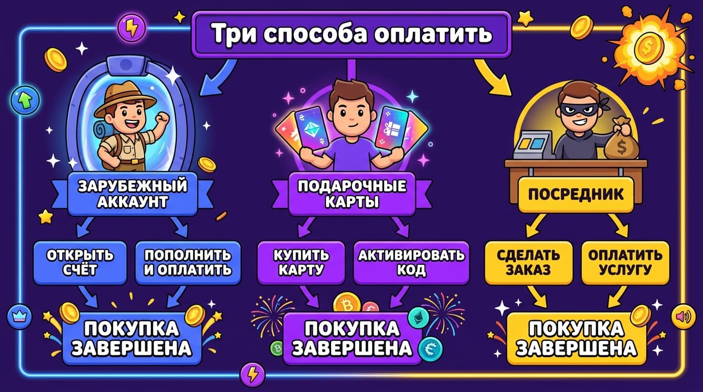 Как купить гемы в Stumble Guys из России в 2026 году — фото 4