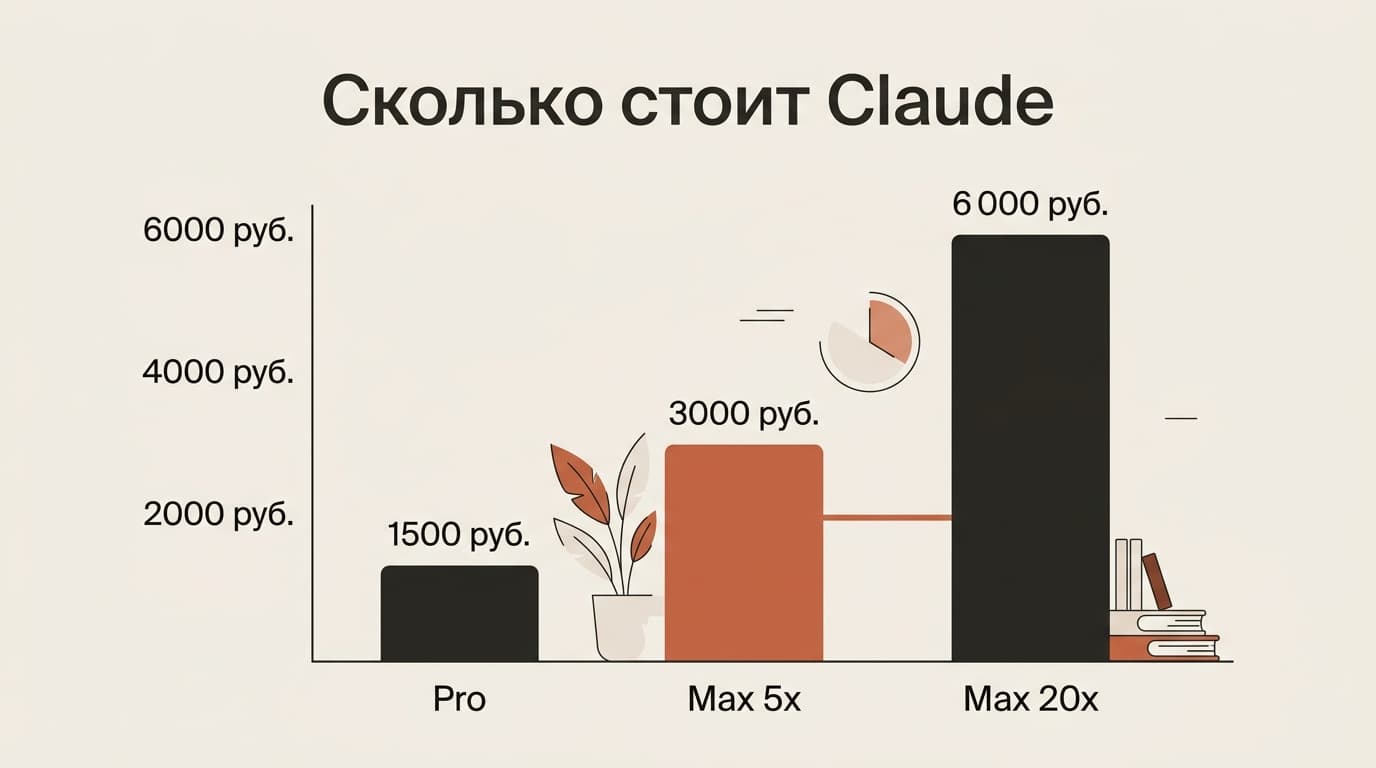Как оплатить Claude из России в 2026 году: тарифы Pro и Max и рабочие способы оплаты — фото 1
