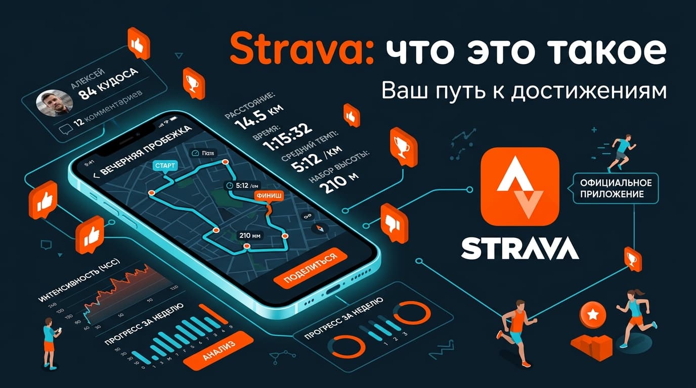 Strava: что это за приложение и зачем оно бегунам и велосипедистам