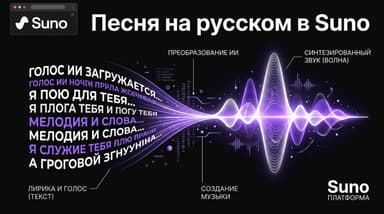 Русский вокал в Suno без акцента: как заставить нейросеть петь чисто