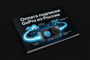 Как оформить подписку GoPro из России в 2026 году: без зарубежной карты