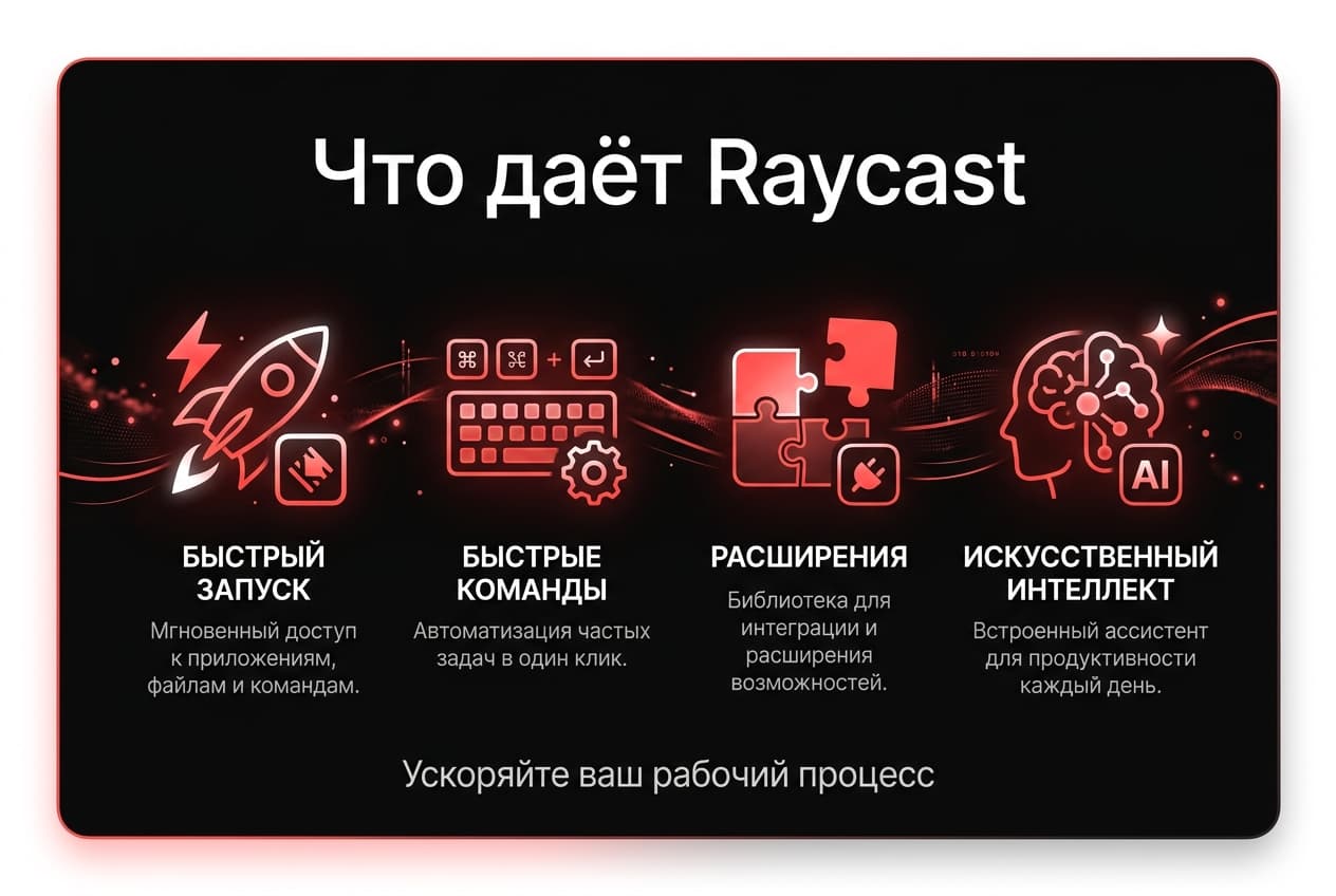 Как оформить подписку Raycast из России в 2026 году: без зарубежной карты — фото 1