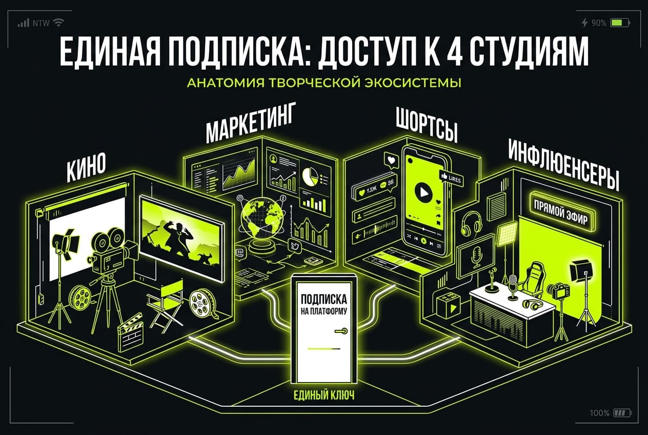 Как оплатить Higgsfield AI из России в 2026 году: цены, кредиты и цена ошибки — фото 2