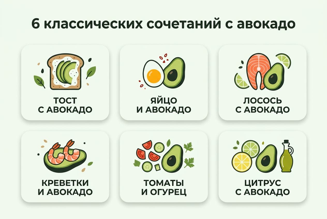 С чем есть авокадо: сочетания, которые раскроют его вкус — фото 1