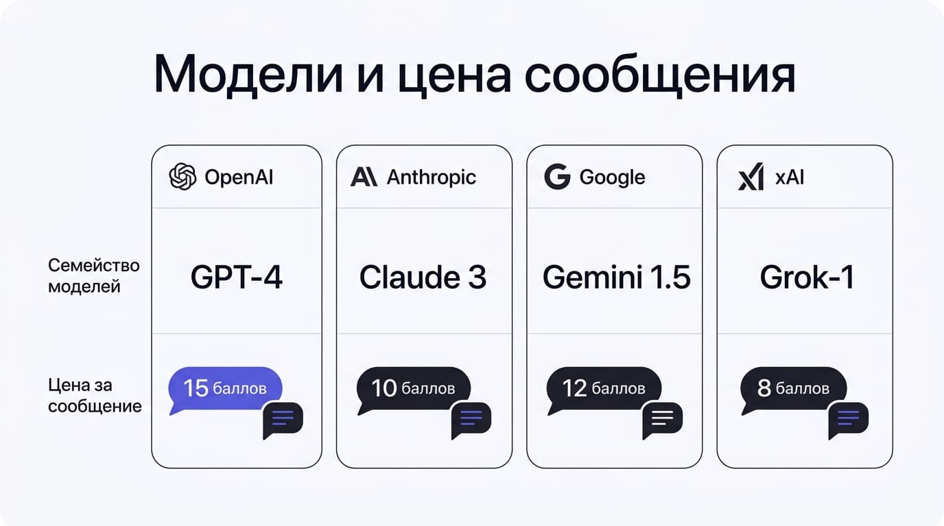 Какие нейросети доступны в Poe в 2026: ChatGPT, Claude, Gemini, Grok и ещё под две сотни моделей — фото 1