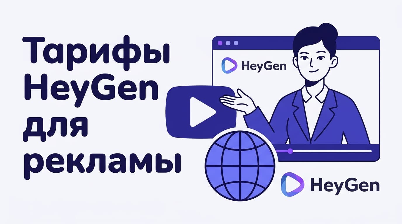 Тарифы HeyGen для маркетинга: сколько стоит аватар в рекламном ролике